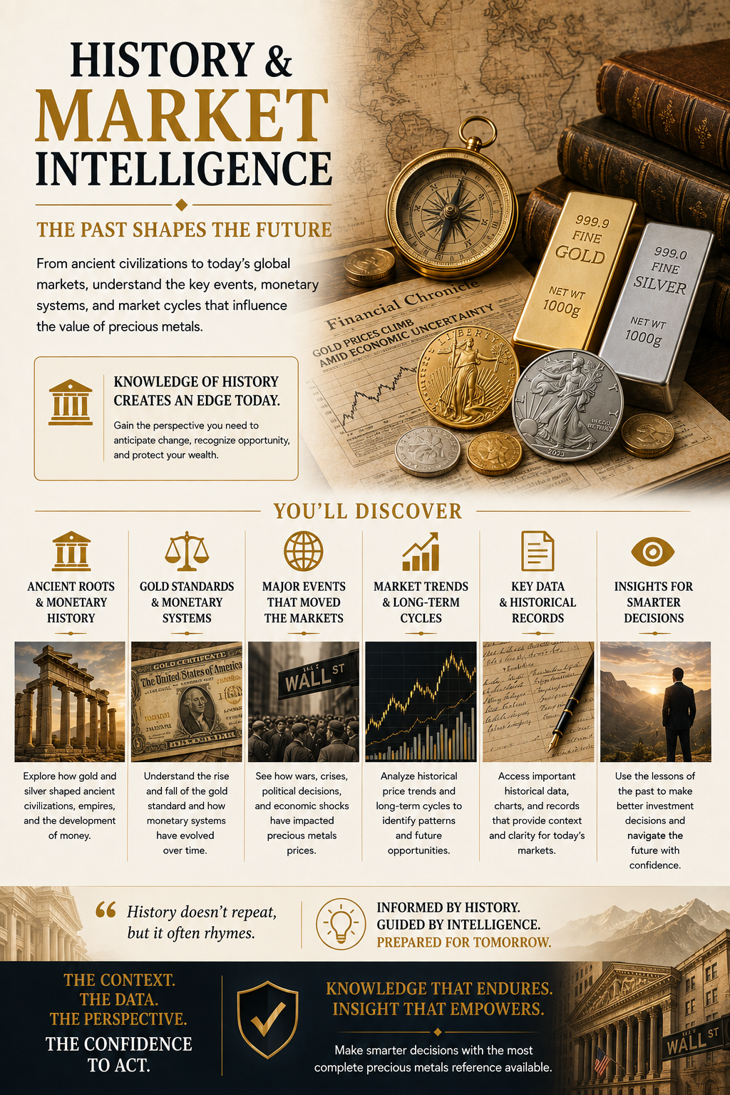History and market intelligence